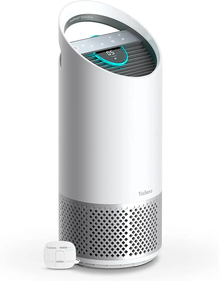 Purificador de Ar com Monitor de Qualidade do Ar Z2000AP 127V TruSens - Ambiente Médio, Filtração HEPA 360 com filtro Dupont, Esterilização de luz UV mata bactérias e germes, Fluxo de ar duplo