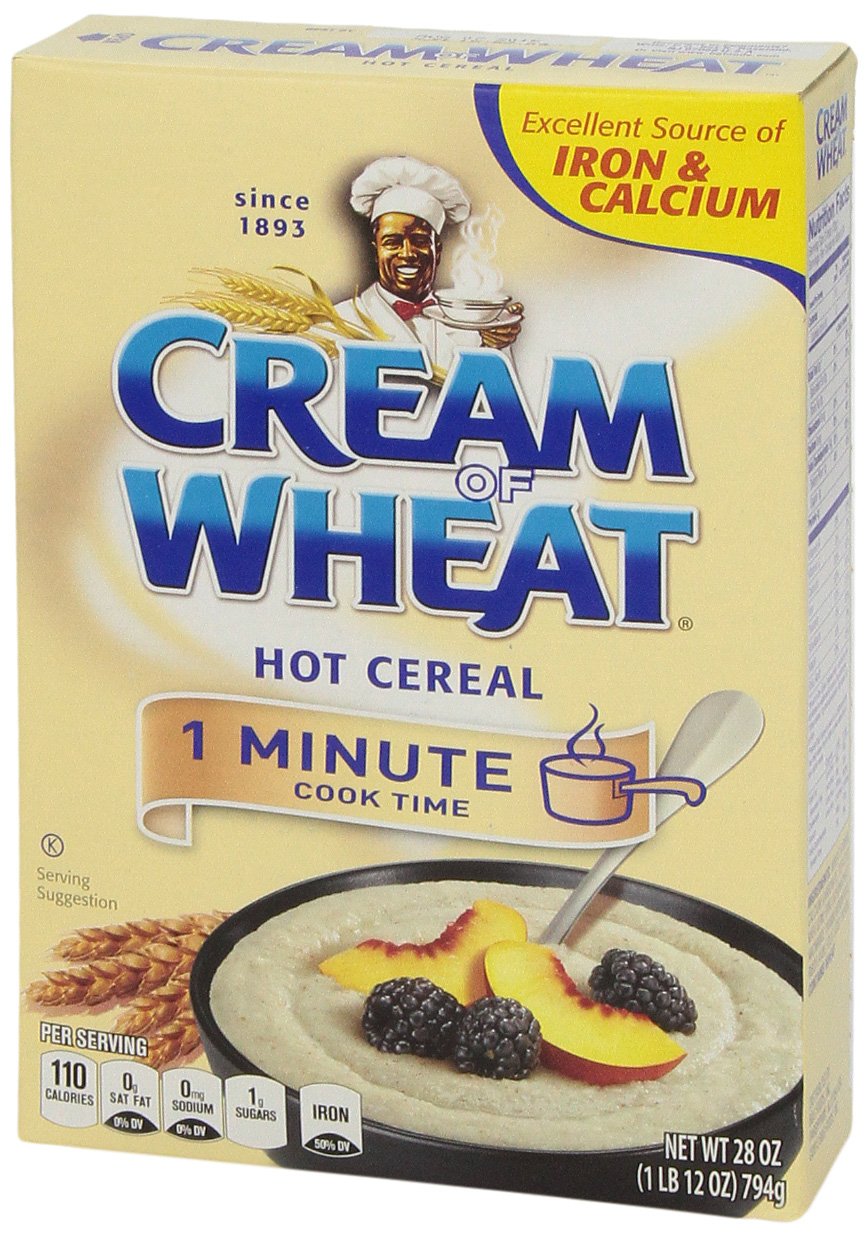 Cream of Wheat, Original Stove Top, 1 Minute, 28 Ounce Boxes (Pack of 4)