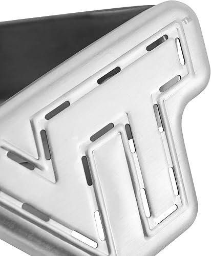 Miniatura 4 de Virginia Tech - Caja de ahumador de virutas de madera, acero inoxidable para barbacoa y ahumadores de carne, caja para astillas de madera, los