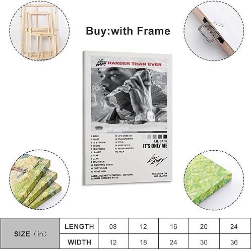 Miniatura 7 de Gaoku Póster con texto en inglés I Am I Was con texto en inglés I Am I Was, pósteres artísticos artísticos de pared y arte de pared, decoración