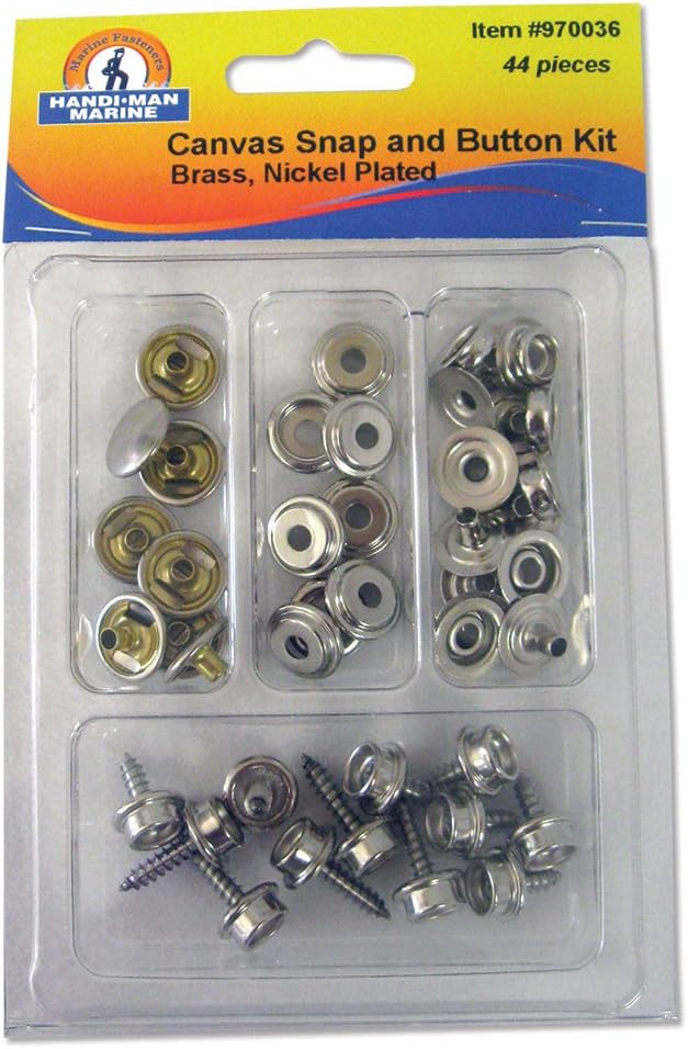 970036 SJPR Snap/Button Kit 28pc Arts, Crafts & Sewing