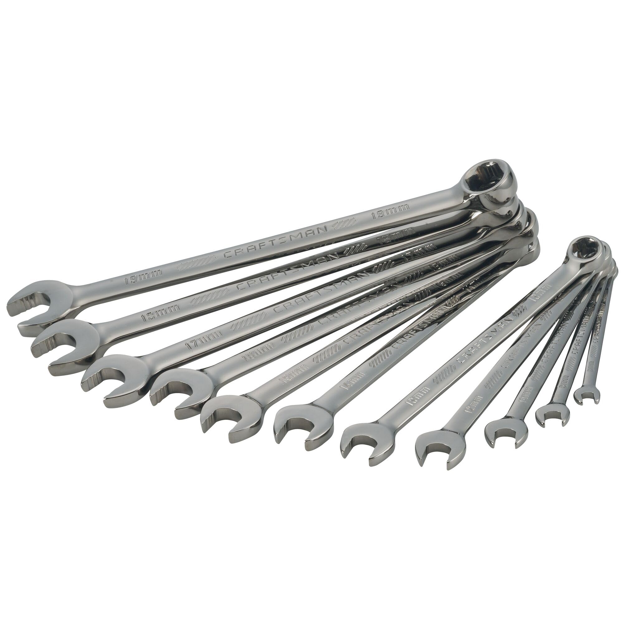 Craftsman Overdrive 11-częściowy zestaw kluczy metrycznych (CMMT87811)