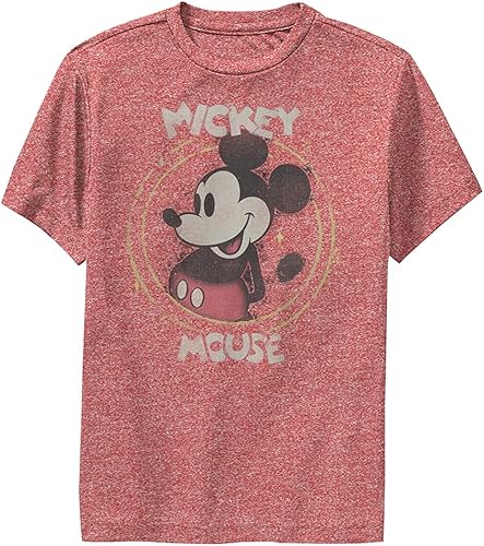 Disney Characters Happy Mickey Boy's Performance Tee
