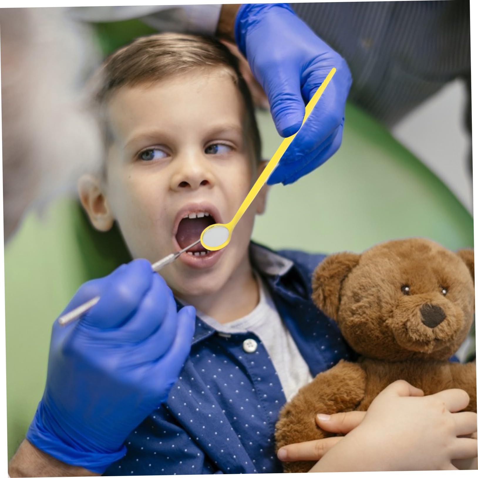 ULTECHNOVO 60pezzi Specchi Dentali Kit Per Controllo Orale Facile Trasportare Dentisti e