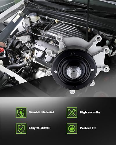 Miniatura 6 de SCITOO AW7163 Bomba de agua con junta para Dodge Ram 1500 Dakota Durango Jeep Grand Cherokee Commander 3.7L V6 4.7L