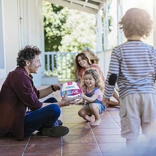 Miniatura 4 de Balones de voleibol tamaño oficial 5, voleibol suave al aire libre para niños, jóvenes y adultos, juegos de playa en interiores (regalo para