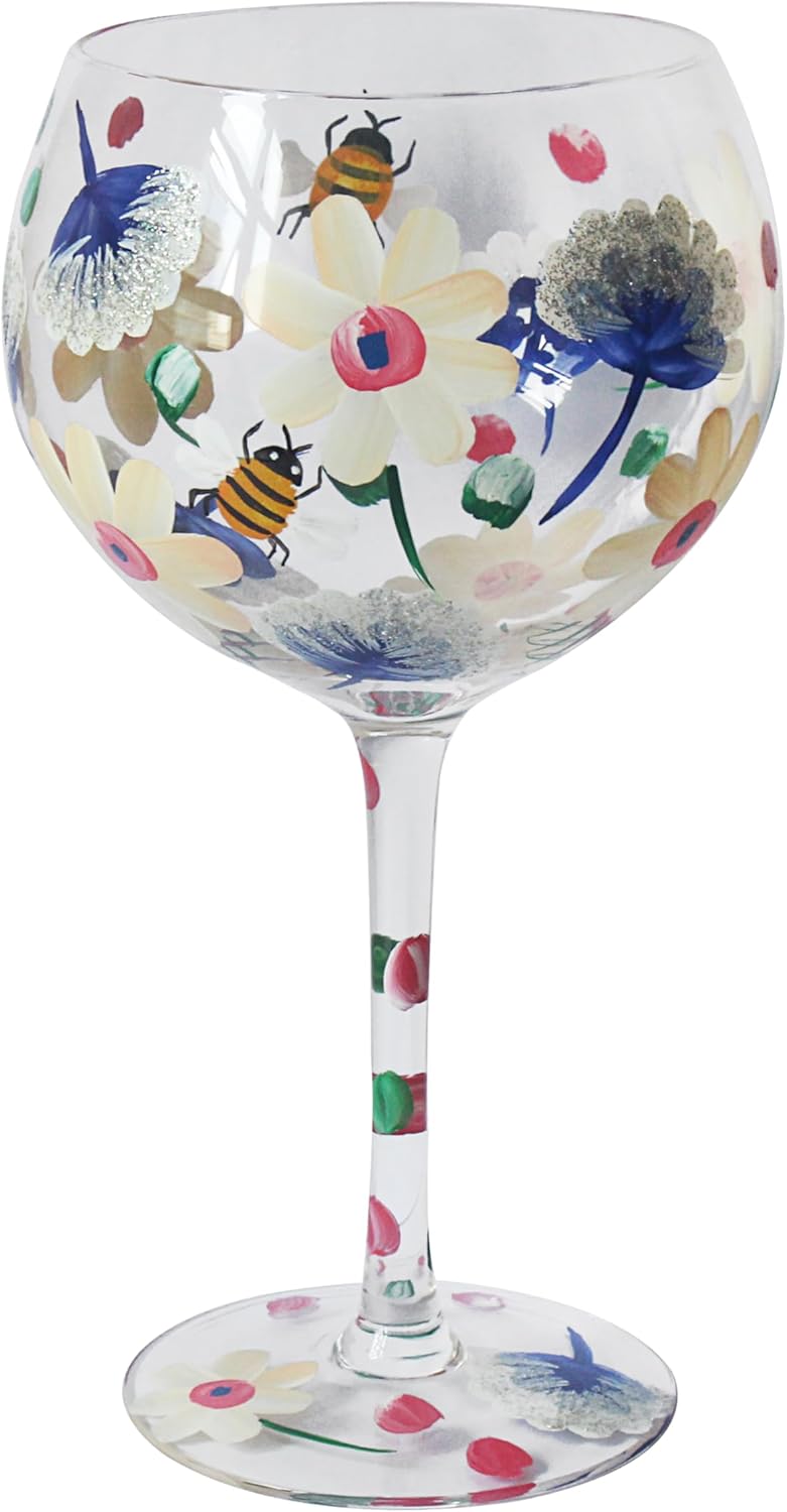 Lesser & Pavey Dragonfly Gin Glass | Lovely Gift for Women & Men | Designed by Lynsey Johnstone | Luxury Wine Glass for Every Occasions