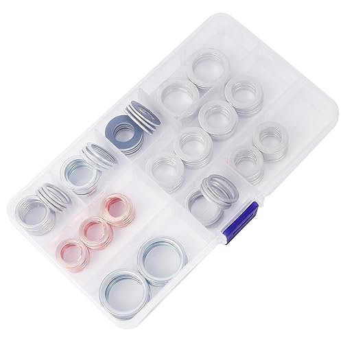 Vista 147 de Kit de juntas de servicio de arandela de trituración de tapón de drenaje de caja de transferencia y diferencial, repuesto para Toyota/Lexus