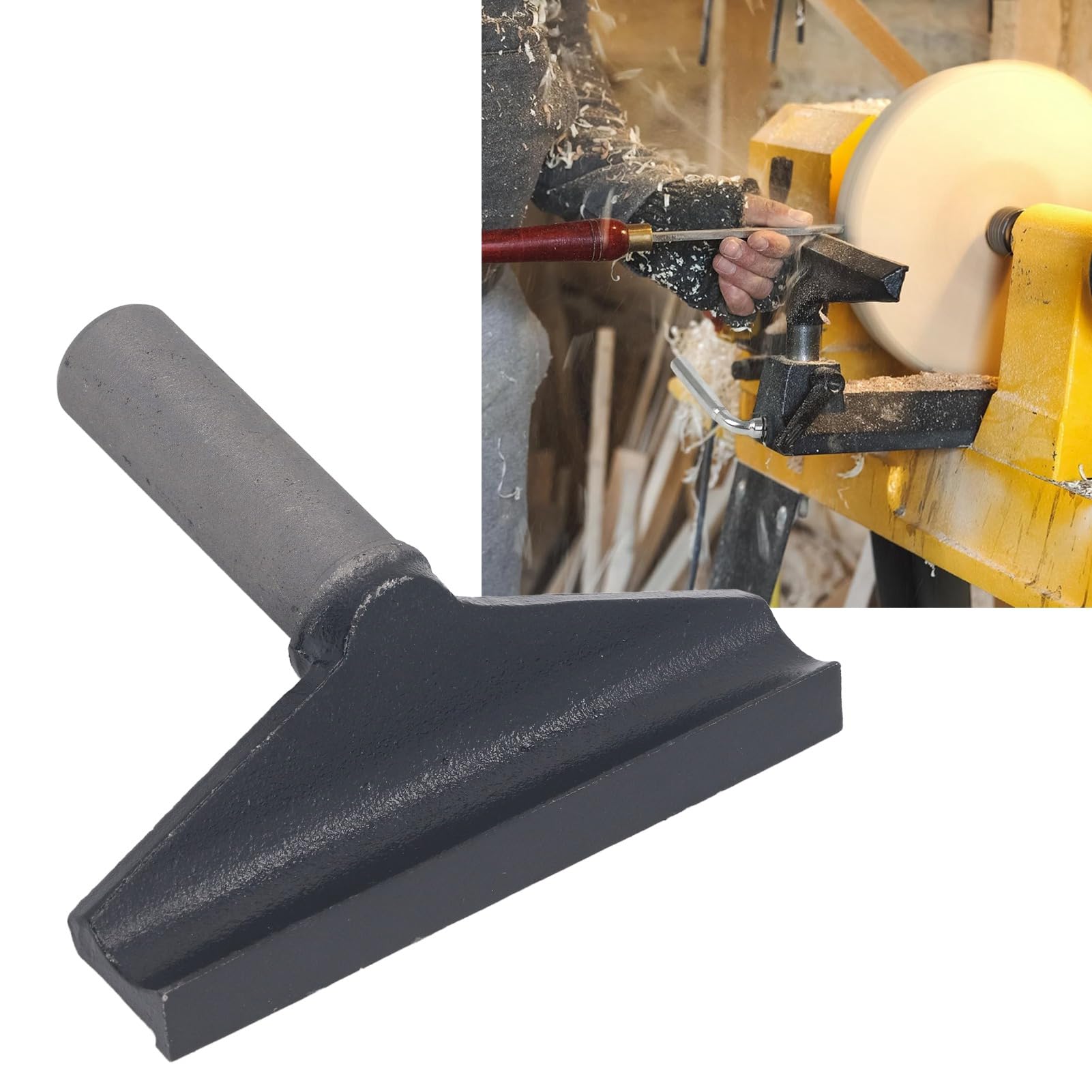 Soporte para Herramientas de Torno 6 Pulgadas Acero de Aleación de Hierro Fundido