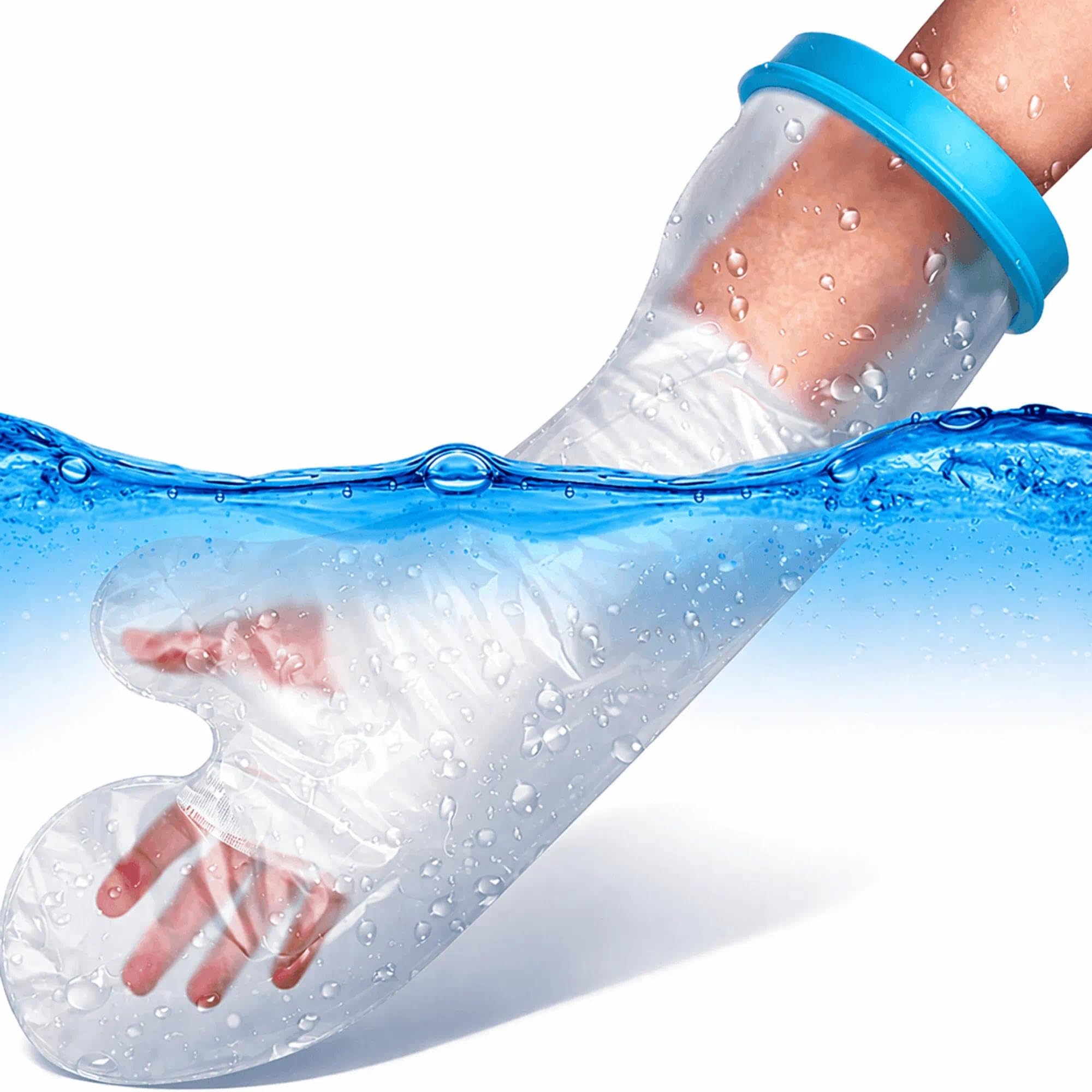 Photo 1 of Cast Covers for Shower Arm, 100% Waterproof Cast Cover Arm Adult- Reusable