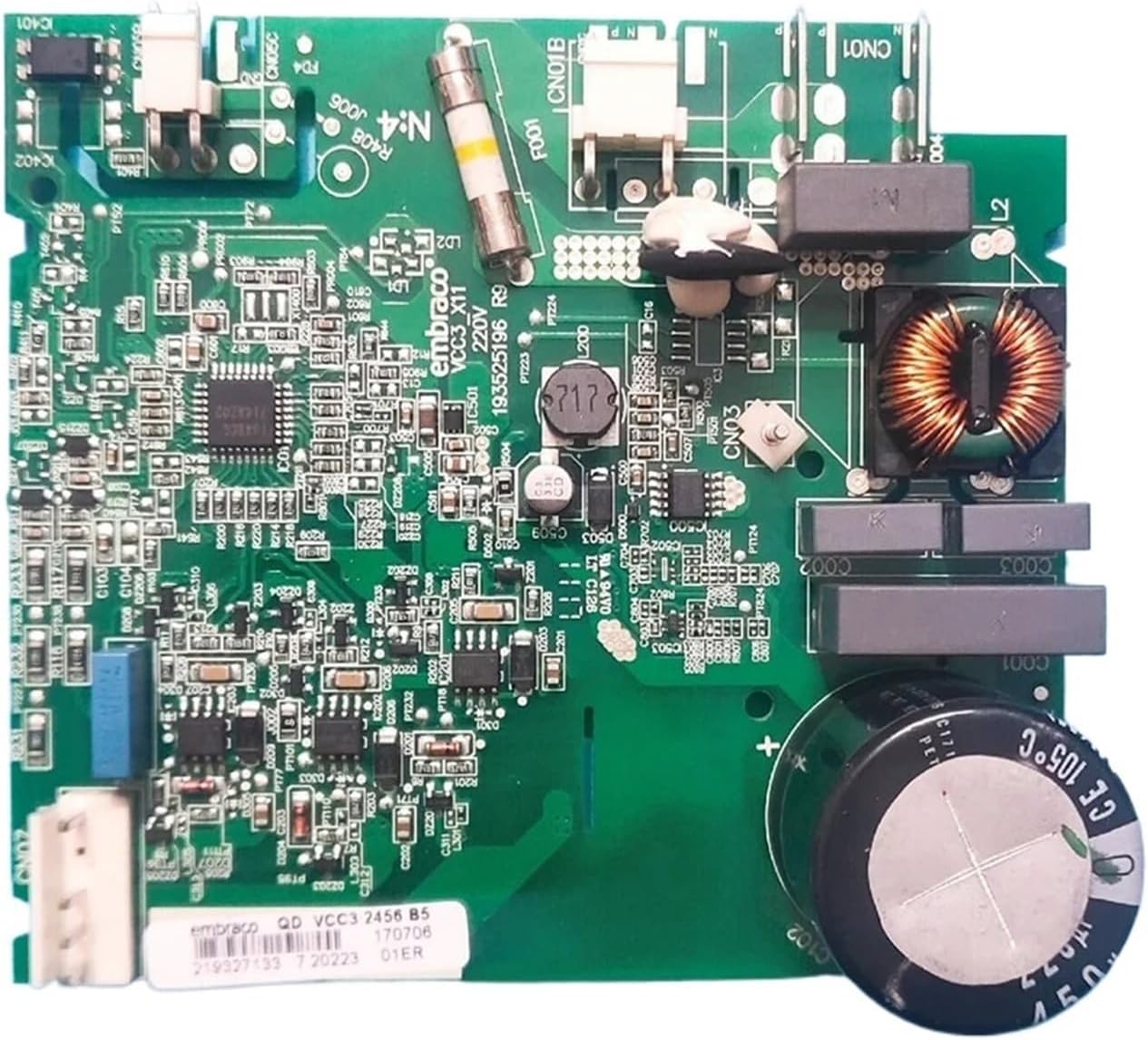Fridge Mainboard Refrigerator Inverter PCB Board Controling Modeul VCC3-X11/193525196 R9 Repair Parts