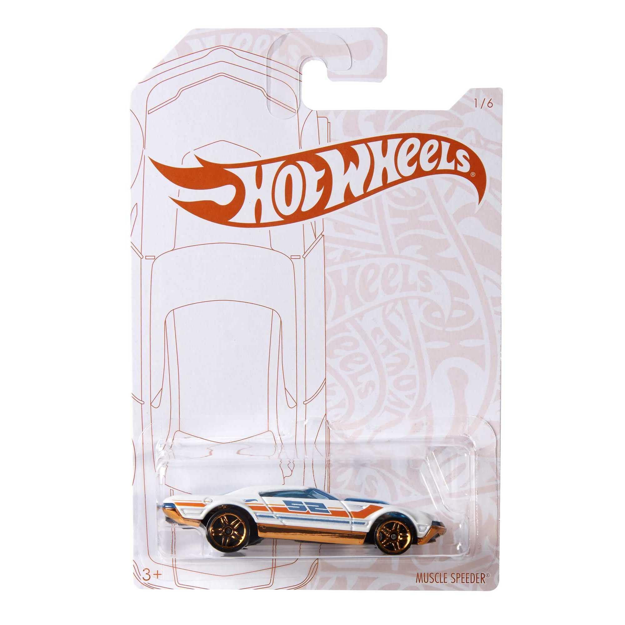 Amazon.com: Hot Wheels 2020 Pearl and Chrome 1/6 - Muscle Speeder