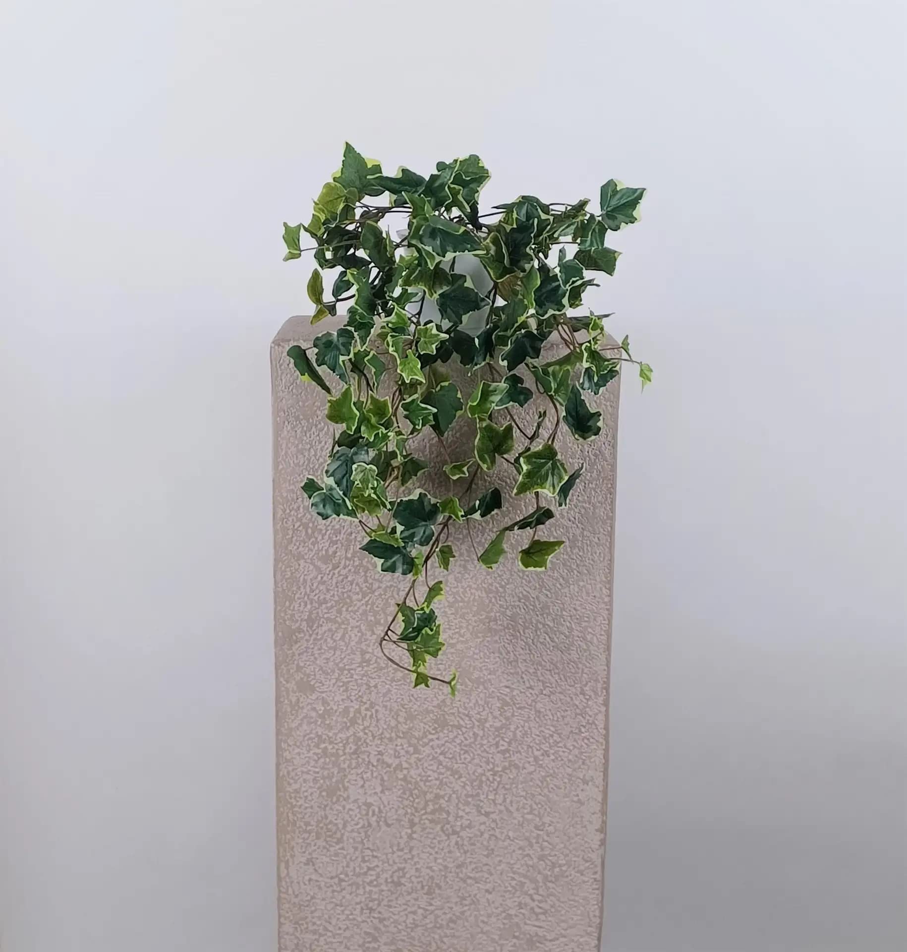 MY GARDEN Pianta Artificiale Edera 180 Cm: Ghirlanda Decorativa Per Interni/Esterni, Real Touch 92 Foglie