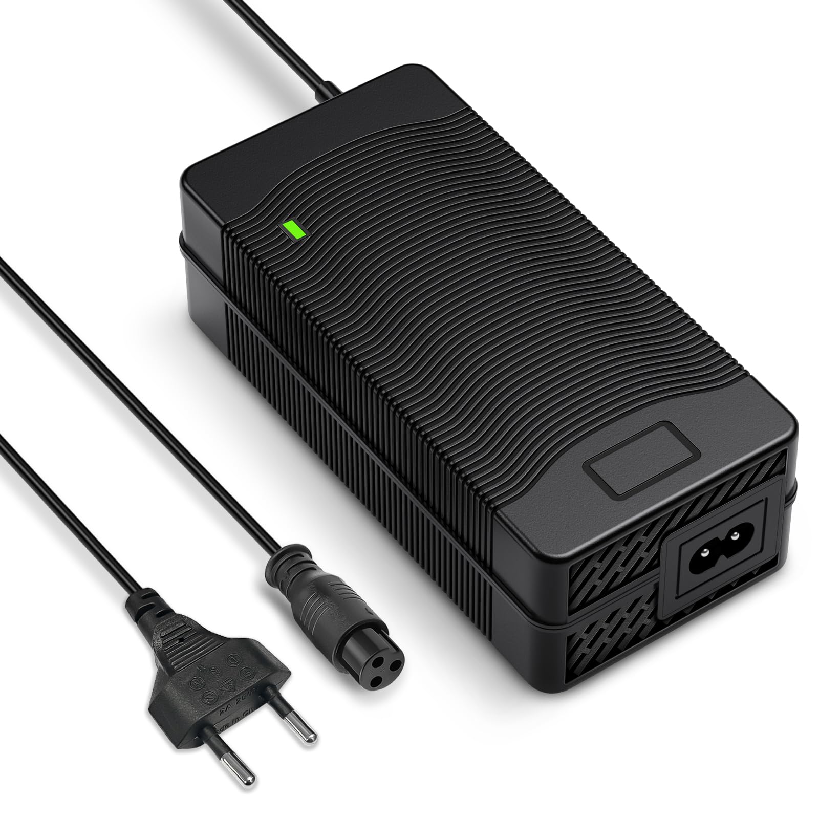 ZIMAOER 54.6V 2A Charger for Kugoo M4/M4 Pro, Lithium Battery Charger for Hitway H5/H5 Pro, Speedway Mini 4 Pro, UrbanGlide E-Cross Pro, Evercross H5/HB24 and More (3 Pin Plug)