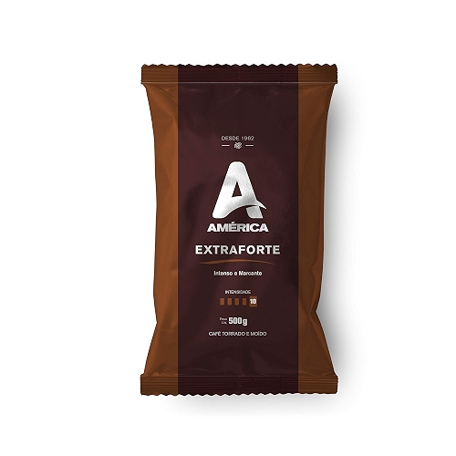 América Café Torrado E Moído Almofada Extraforte 500 G