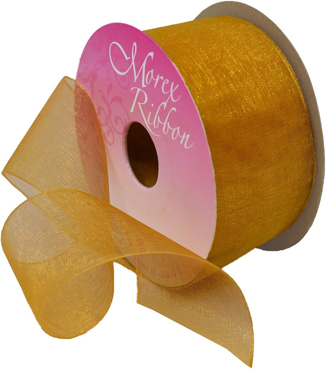 Morex Ribbon Sheer Organza Ribbon, 1.5 inch by 25 yards
