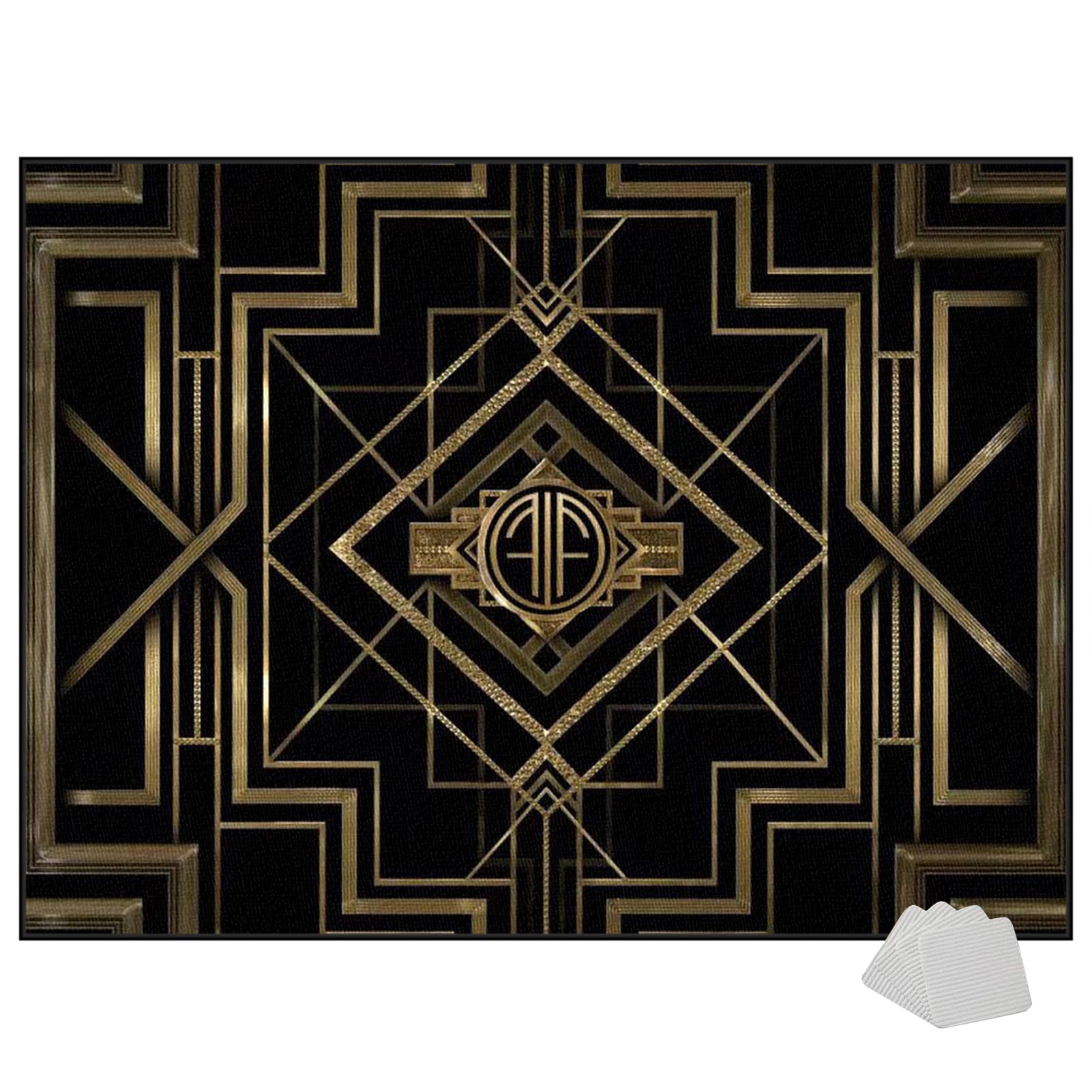 Trommel Teppiche Drum Teppich 160 x 120 cm Schallschutz Teppichmatte Drum Rug rutschfeste Drum Matte für Akustik Schlagzeug Drum Kits Bass Drum Elektronisch Snare Klavier Musikinstrumente Teppich