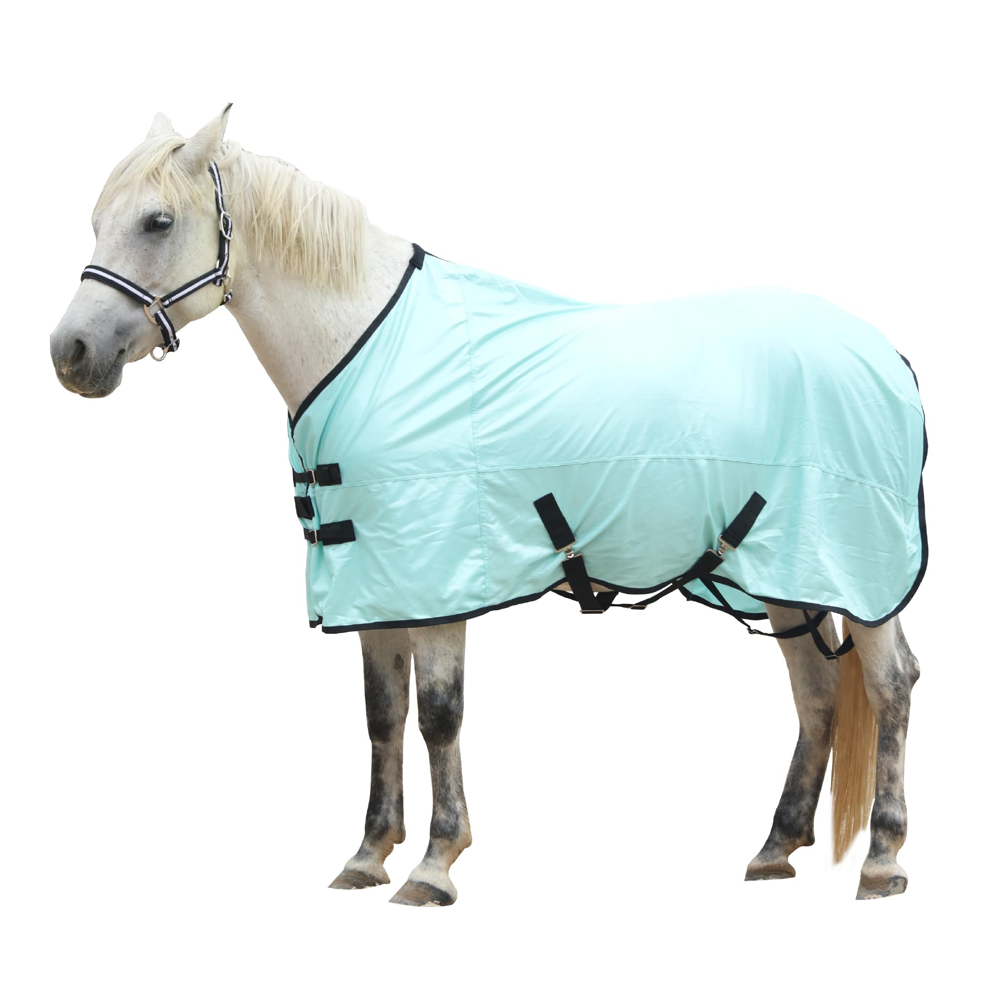 Couverture anti-mouches cheval 135cm contre les piqûres et les UV