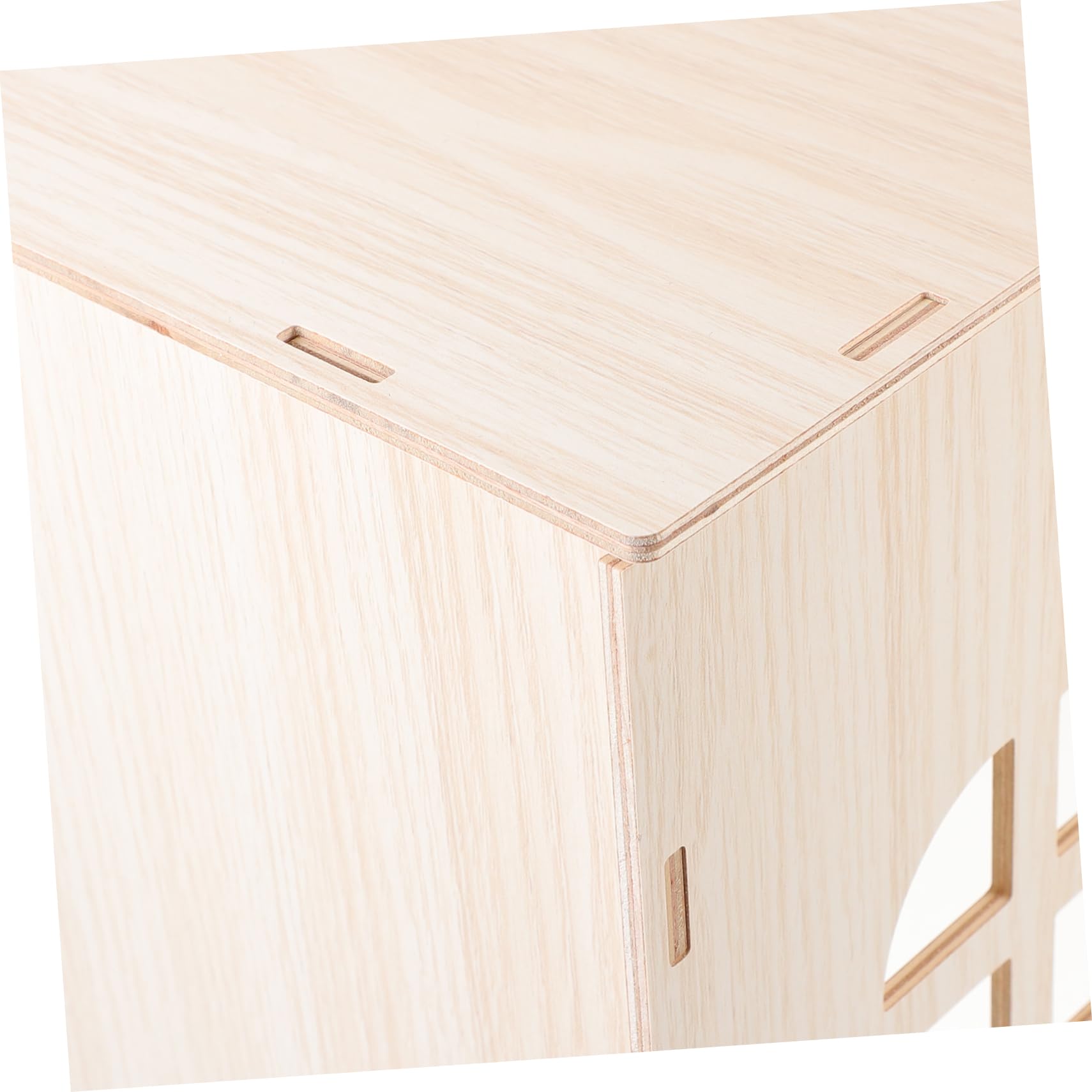 Casetta in Legno per Piccoli Animali, Rifugio Sicuro e Accogliente | Tonalità Beige, Adatta a Criceti e Conigli, Struttura Robusta, per Riposo e Nascondiglio in Gabbia