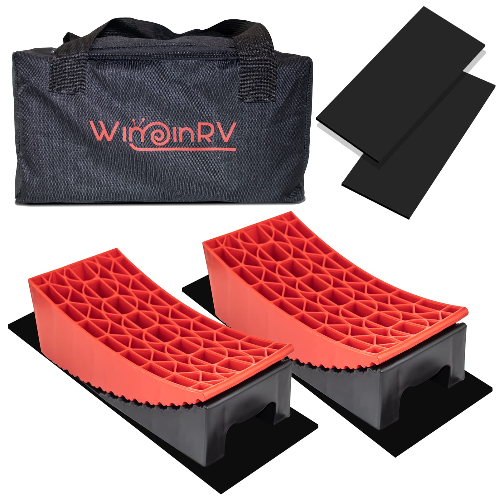 Levelers For Rv Travel Trailer Accessories RV Leveler, Camper Leveling Blocks 2 Packs ...