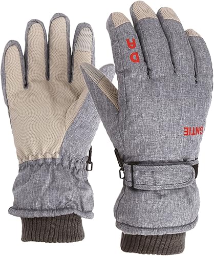 Miniatura 2 de Guantes de nieve de invierno para mujer y hombre, impermeables, térmicos, guantes de esquí de invierno aislados, guantes de snowboard para ciclismo,