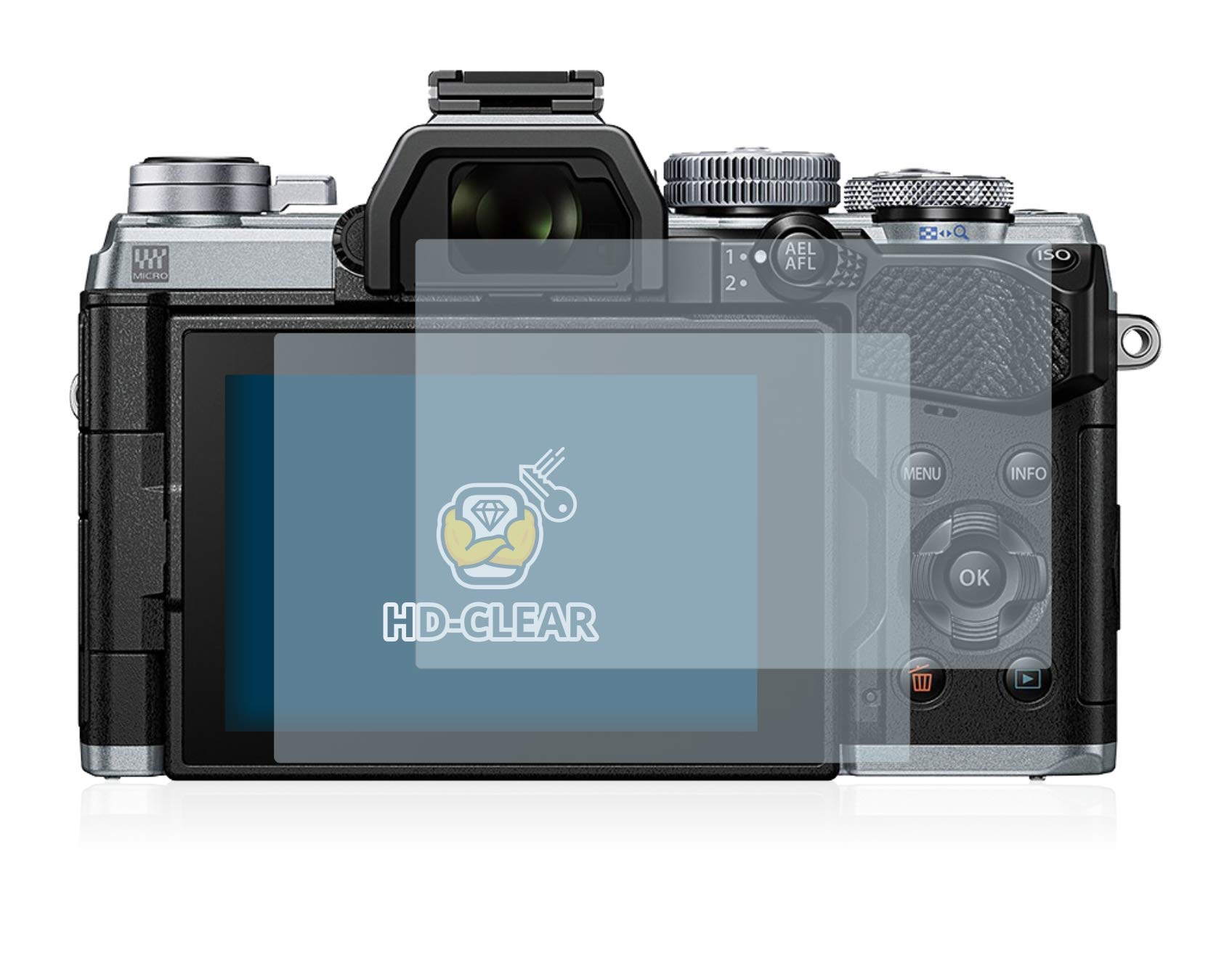 Brotect AirGlass Pellicola in Vetro per Olympus Om-d E-m5 Mark II