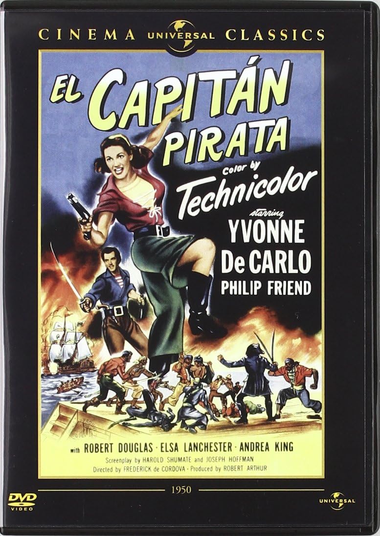 Buccaneer's Girl (El capitan pirata) Spanish import, plays in English