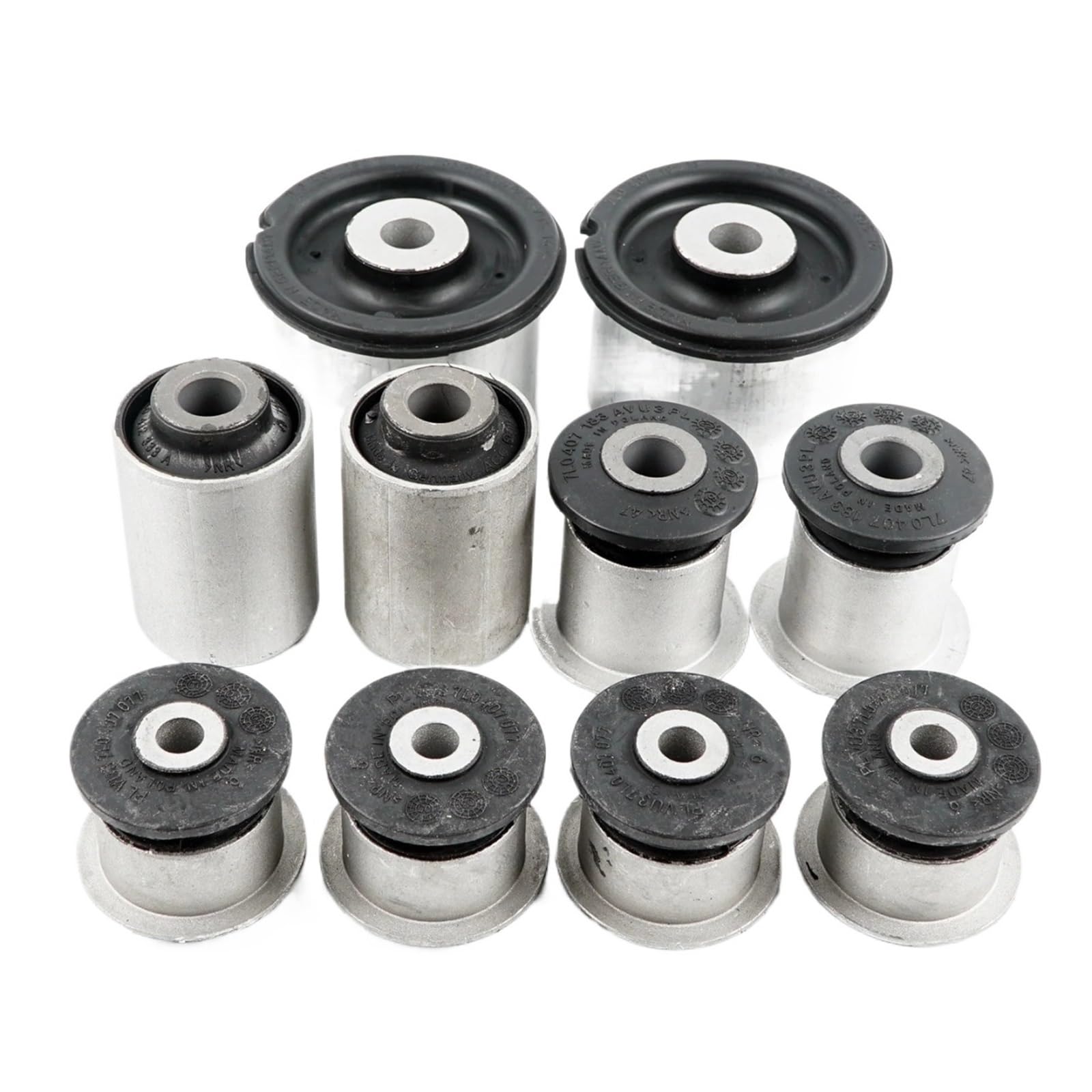 Tuleje samochodowych szyn poprzecznych Pasuje do Audi Q7 pasuje do VW Touareg 10 sztuk 7L0407182G 7L0407077 7L0412333A zestaw tulei przedniego wahacza