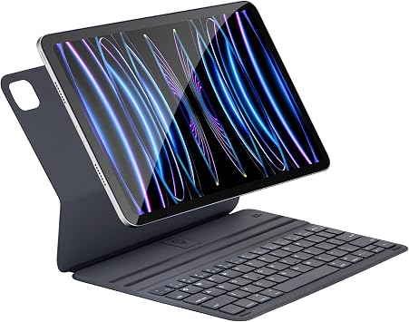 mobee Keyboard Case for iPad Air 13 inch M4/M3/M2, 2026/2025/2024 & iPad Pro 12.9" 3rd, 4th, 5th, 6th Generation - Ultra Slim Bluetooth Magnetic Smart Keyboard Folio with Two Viewing Angles