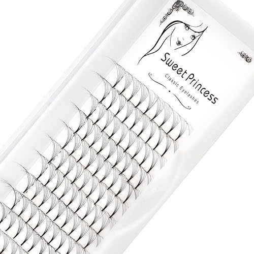 Miniatura 3 de 120 extensiones de pestañas postizas de 0.07 a 0.71 pulgadas para elegir abanicos de volumen 7D, grosor de 0.003 in, rizo D, injerto natural,