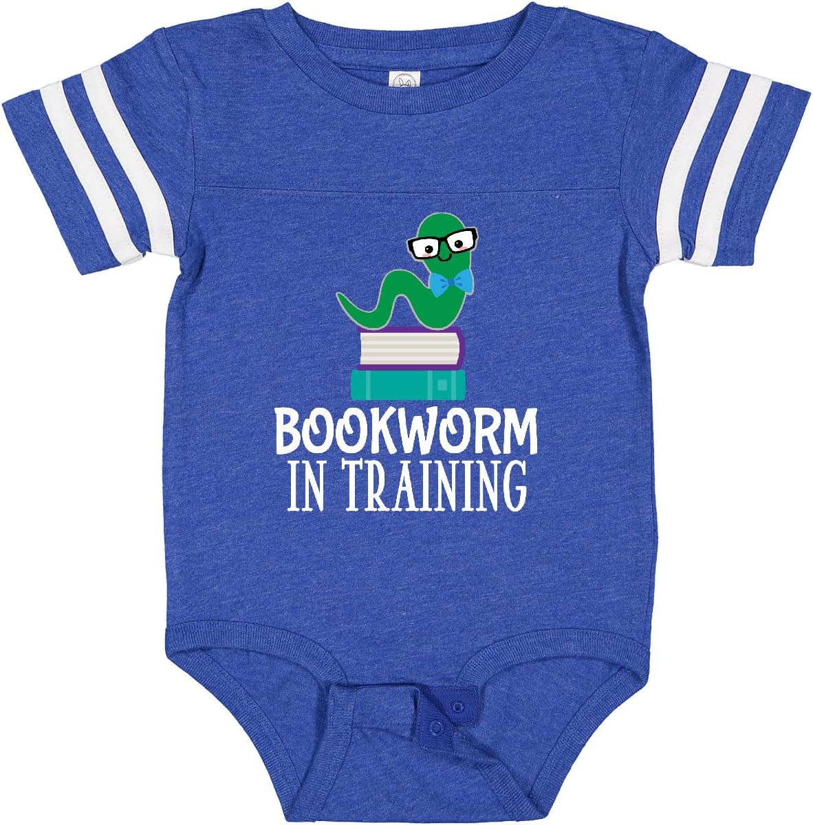 inktastic Future Bookworm in Training Reading Baby Bodysuit