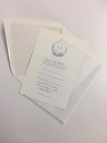 Miniatura 2 de Papel de seda para fotos e invitaciones (8x10)