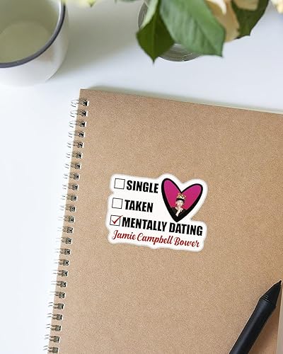 Miniatura 5 de Ermintrude Pegatina divertida de Jamie Campbell Bower de citas 1 Pcs 2 ''