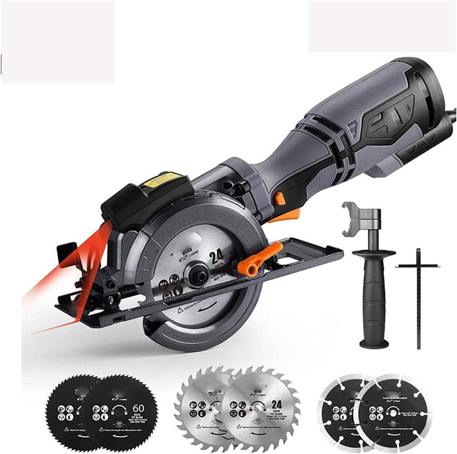 MLLXUXANCC TCS115A Mini Circular Saw with included accessories