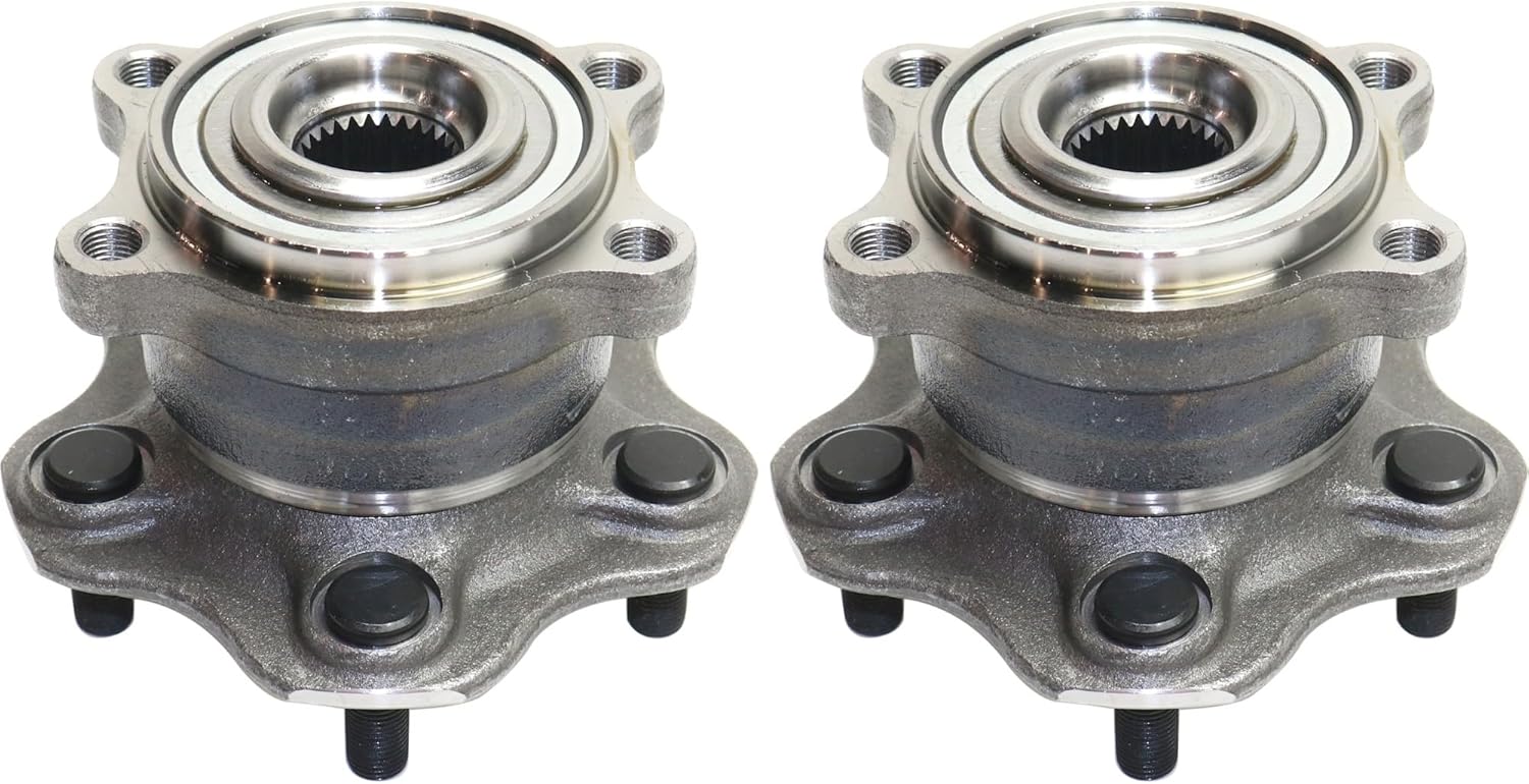 Garage-Pro Rear 2-Wheel Set Wheel Hub Bearing Assembly Replacement for Infiniti M35 2006-2007 Driver & Passenger Side 5 Lugs