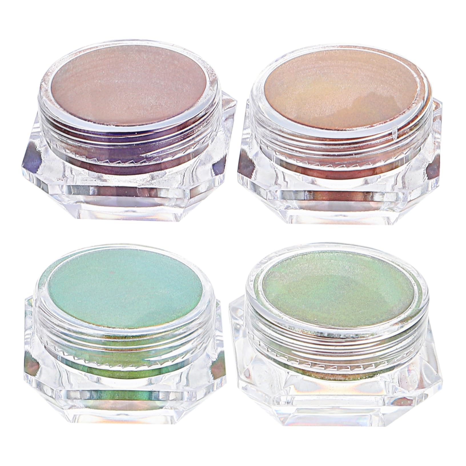 Operitacx 4 Pcs Epoxy Resin Pigment Safe Body-Friendly Pigments for DIY Crafts Beauty Projects