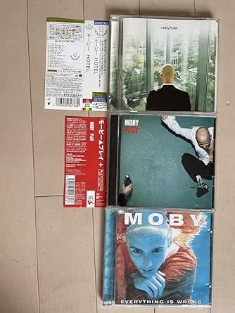 Amazon.co.jp: 【】MOBY モービー CD アルバム 計3枚セット : おもちゃ