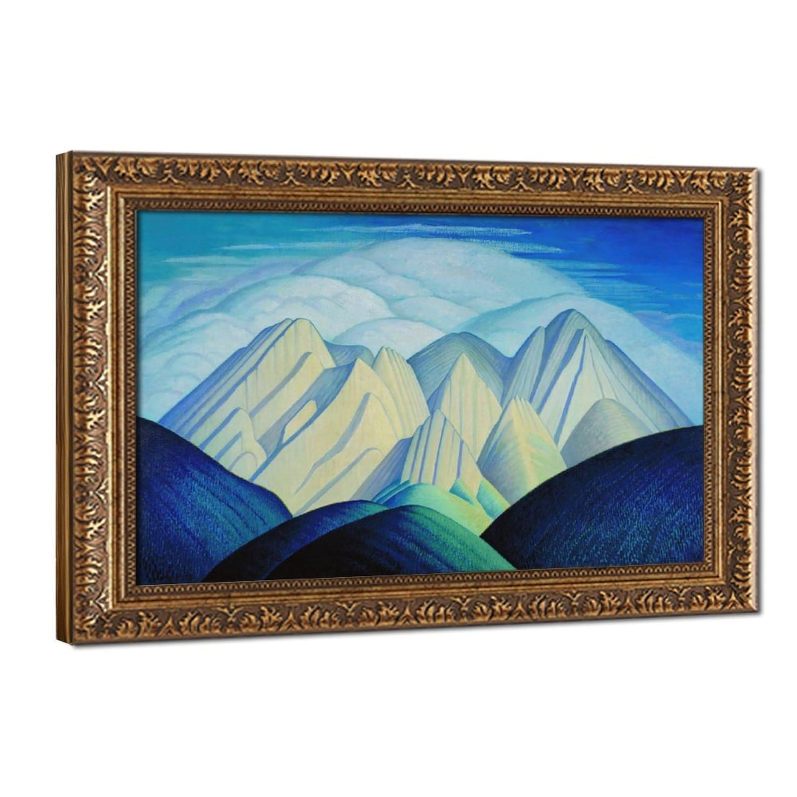 Toile Montagnes près de Jasper impression haute définition Harris - 8