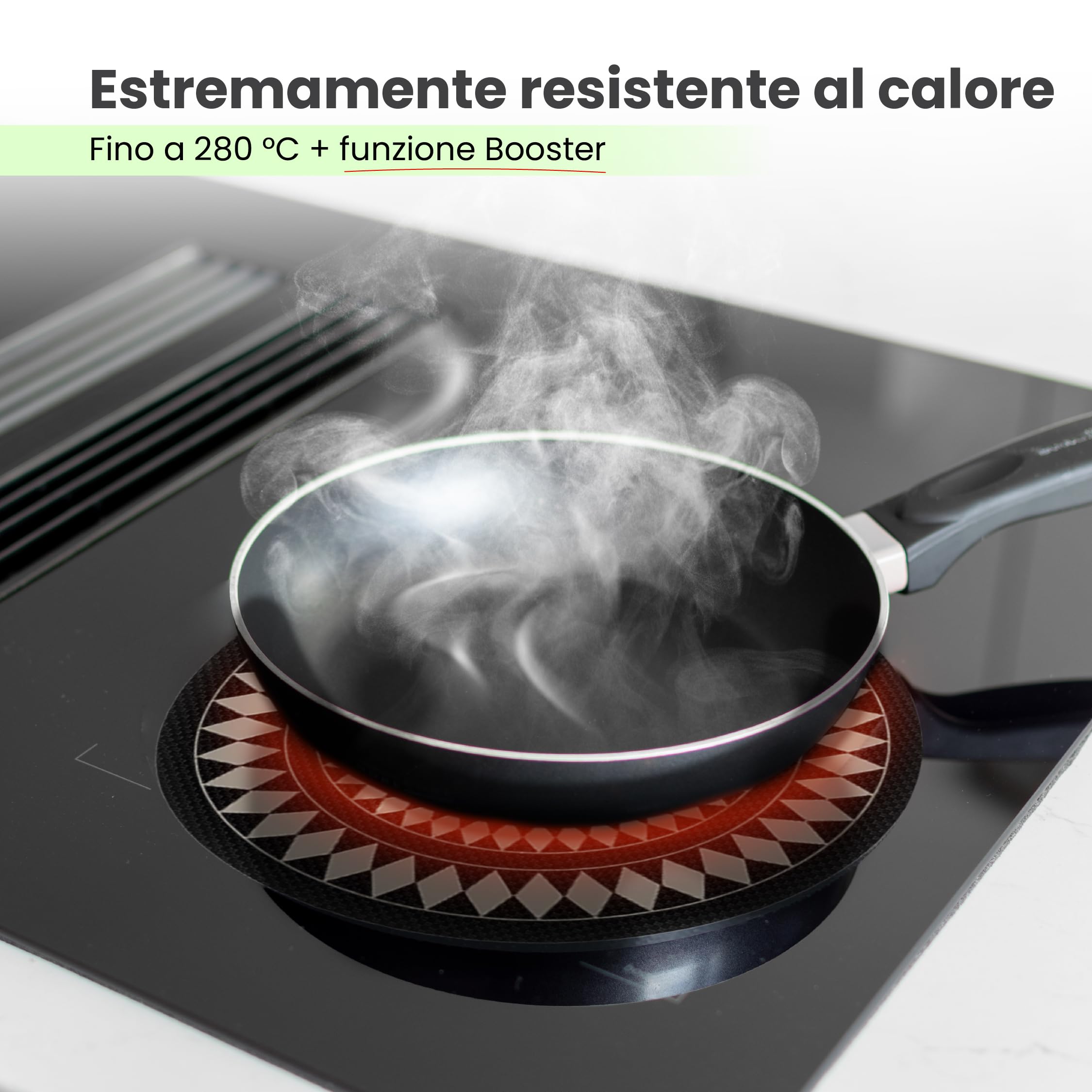 MoreCore Protezione Piano Induzione | Copri Piano Induzione | Piano Cottura Induzione | Tappetino Piano Induzione | Copri Piano Cottura | Copertura Piano Induzione | Coprifornelli | 5 Unità