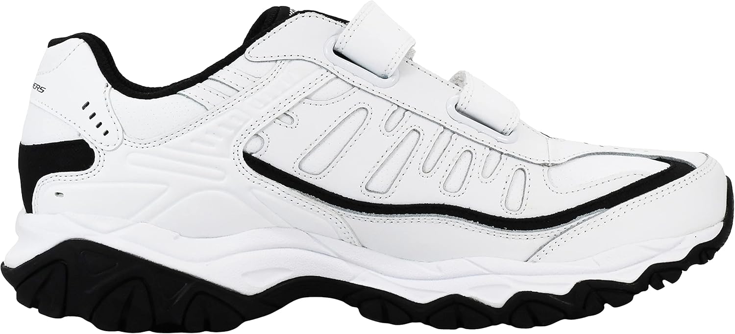 Skechers Men's Afterburn Memory Fit-Final Cut Sneaker 13 White/Black image 6 of 7 B091WN9BSB