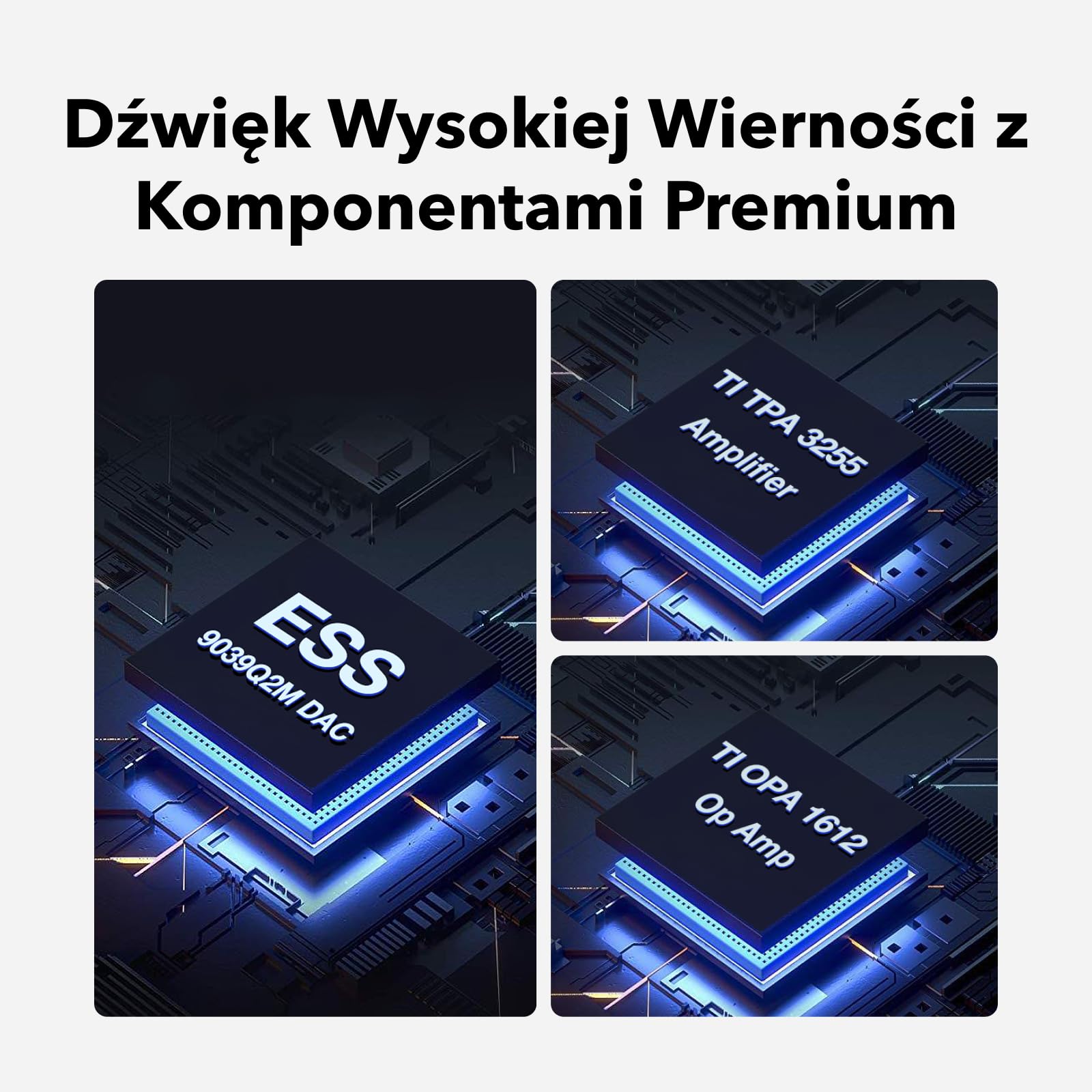 WiiM Vibelink Amp | Wzmacniacz 100W z wysokiej klasy DAC ESS 9039Q2M i układem TI TPA3255 | Kompatybilny z WiiM Mini, Pro, Pro Plus i Ultra | Wejścia RCA, Coax i optyczne | Space Gray