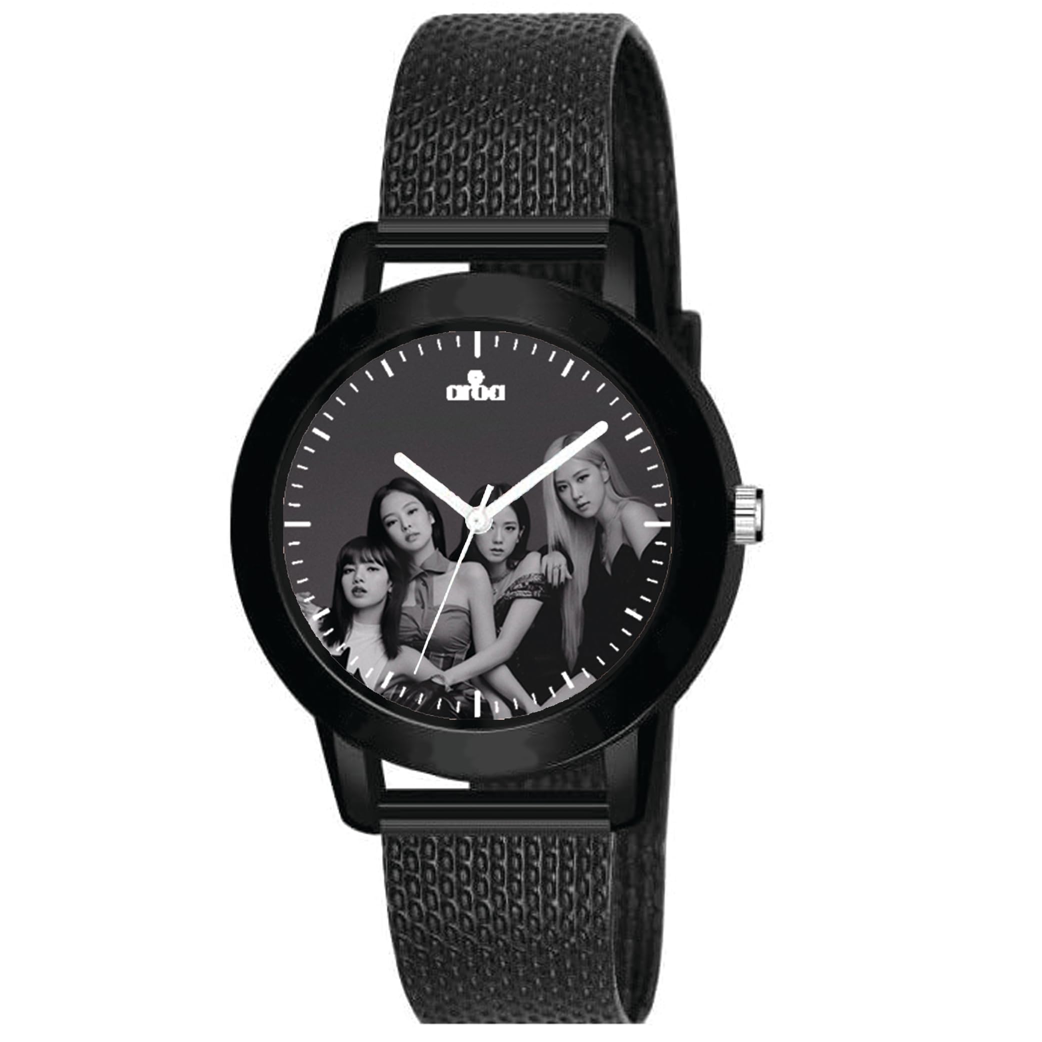 AROA Watch for Womens with Black and White Blackpink Aesthetic Model :789 in Black Metal Type Rubber Analog Watch Black Dial for Women Stylish Watch for Girls (B0C8DN35HW) Amazon Price History, Amazon Price Tracker