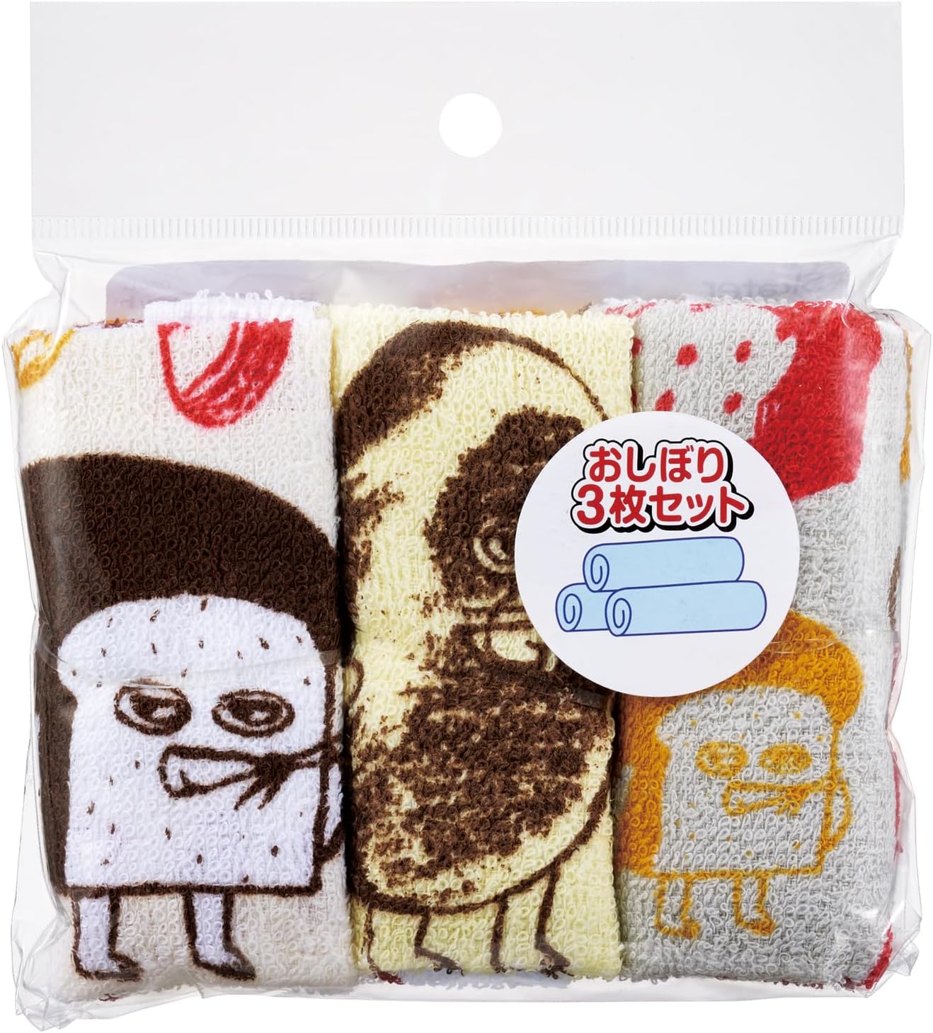 Skater OAC1T69381 - Set of 3 Quick Dry Towels