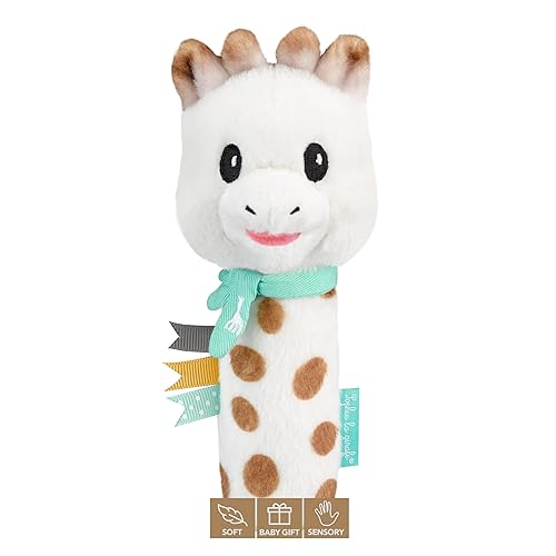 Miniatura 4 de Sophie la girafe Sonajero Sweetie Pouet  Suave, divertido y fácil de agarrar  Despierta los 5 sentidos