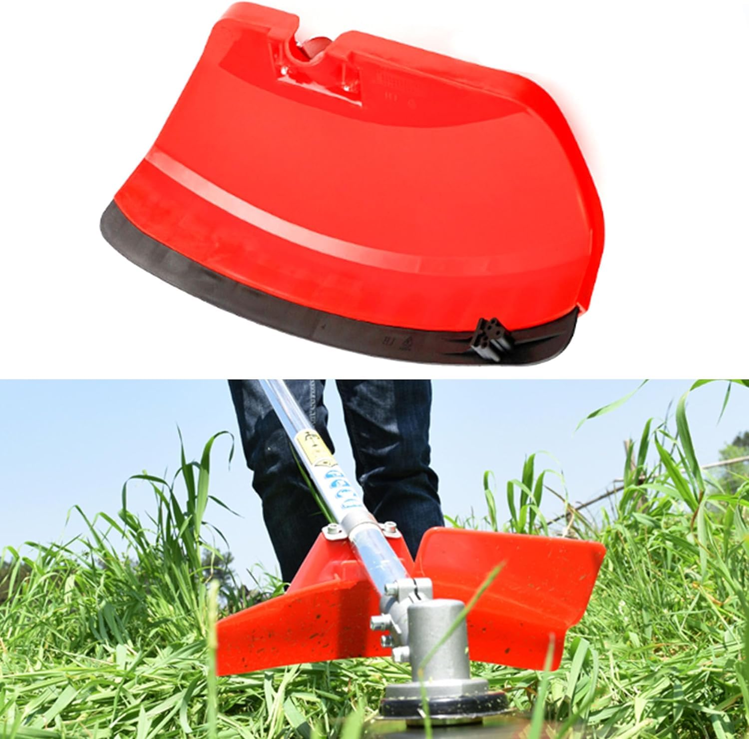 Parasassi Universale Per Decespugliatori - Adatto A Aste 26-28mm, Con Lamella Tagliafilo