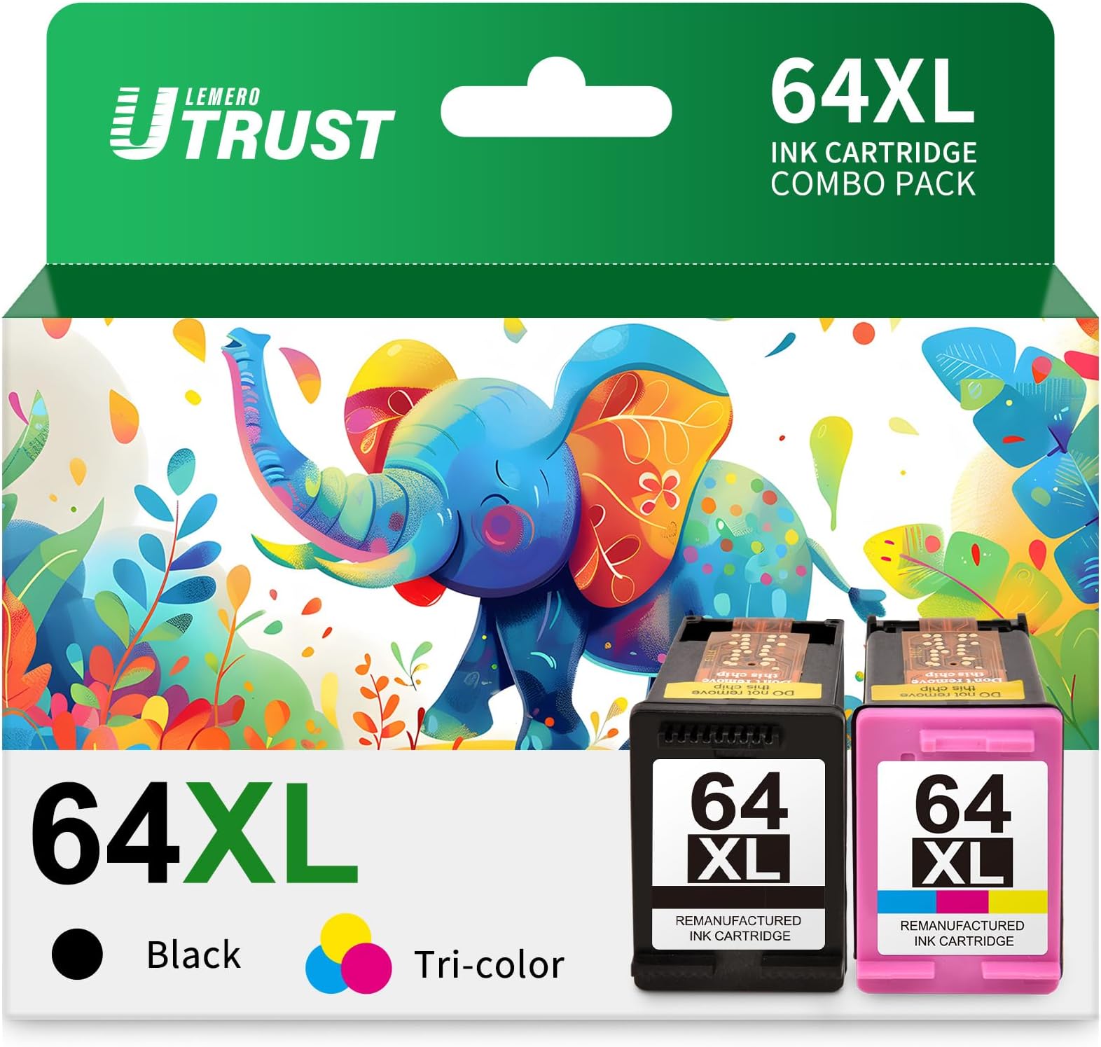 Amazon.com: 64xl Ink Cartridge Combo Pack for HP Ink 64 Replacement for ...