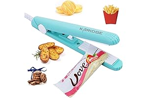 Mini Bag Sealer Heat Seal for Maximum Freshness - Karidge's Kitchen Gadget Essential