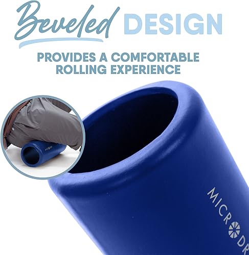 Miniatura 7 de MICRODRY Rodillo trasero de espuma de lujo para alivio muscular, rodillo para yoga, estiramiento, masaje firme de tejido profundo y liberación de