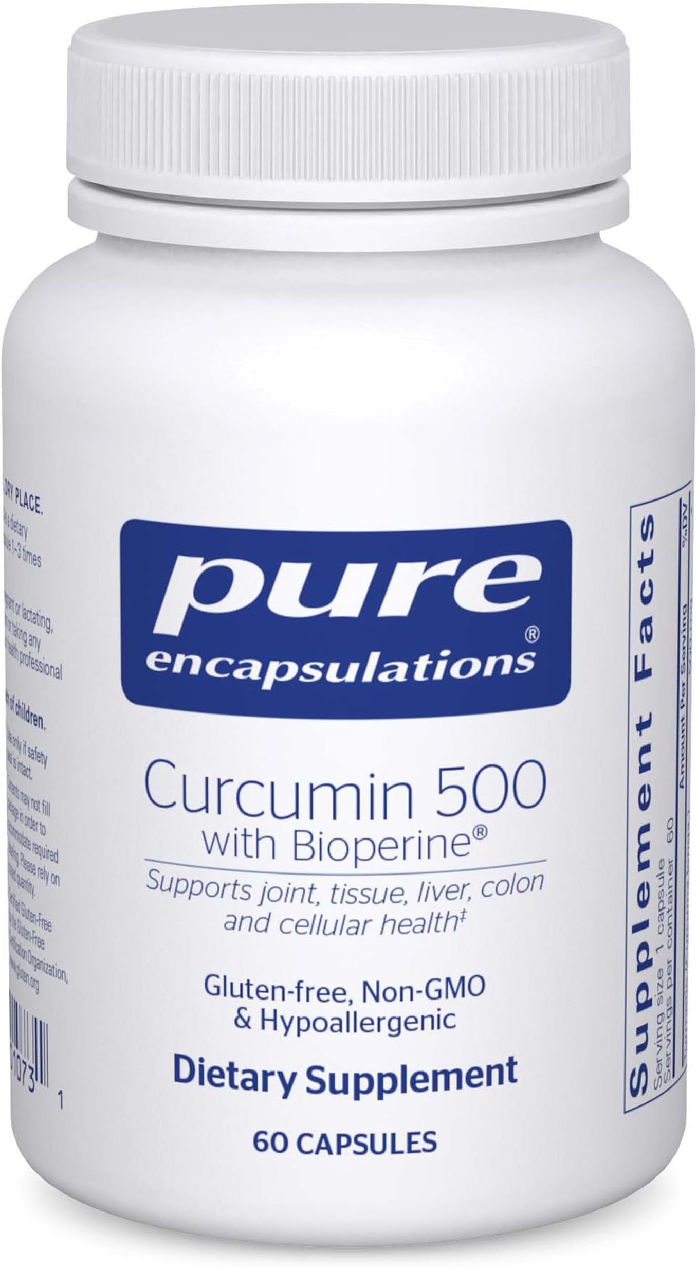 Curcumin 500 with Bioperine® 60 caps