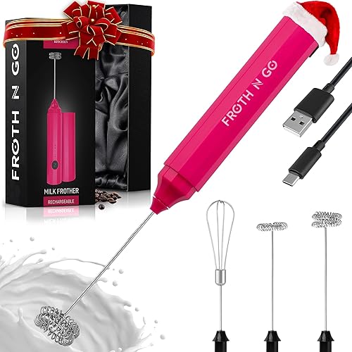 Miniatura 37 de Zulay - Espumador de leche y vaporizador 4 en 1 – Máquina de espuma caliente y fría, calentador de leche y mezcla de chocolate – Control automático